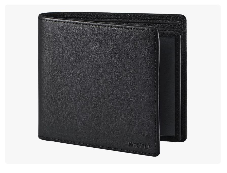 Foto 2 pulgar | Carteras Para Hombre Billetera Genuina Monederos Caballero Negra Xtellar