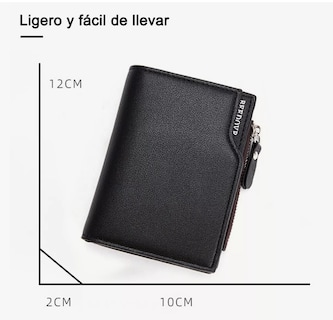 Foto 3 | Carteras Xtellar Hombre Con Tarjetero, Monedero Caballero De Cuero