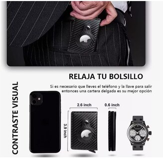 Foto 3 | Cartera Xtellar Con Tarjetero Y Compartimiento Para Apple Airtags