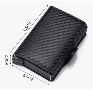Foto 3 | Cartera De Hombre Xtellar Con Tarjetero De Aluminio Protección Rfid