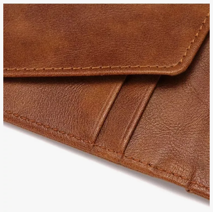 Foto 6 pulgar | Cartera Cuero Pu Xtellar Delgada Plegable Con Clip Billetera