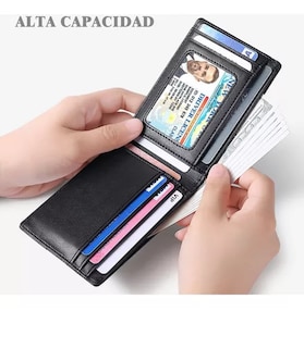 Foto 3 | Cartera Minimalista Para Hombre Con Ranura Para Billetes