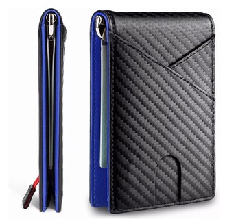 Foto 1 | Cartera De Hombre Xtellar Multi Ranura Rfid Color Azul