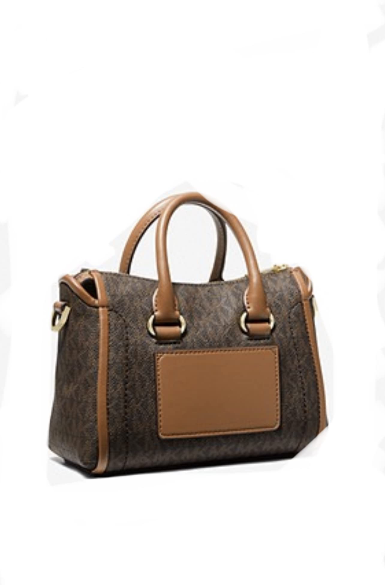Foto 2 | Bolso Tipo Cartera Michael Kors Carine De Piel Marrón Bellota - Venta Internacional.