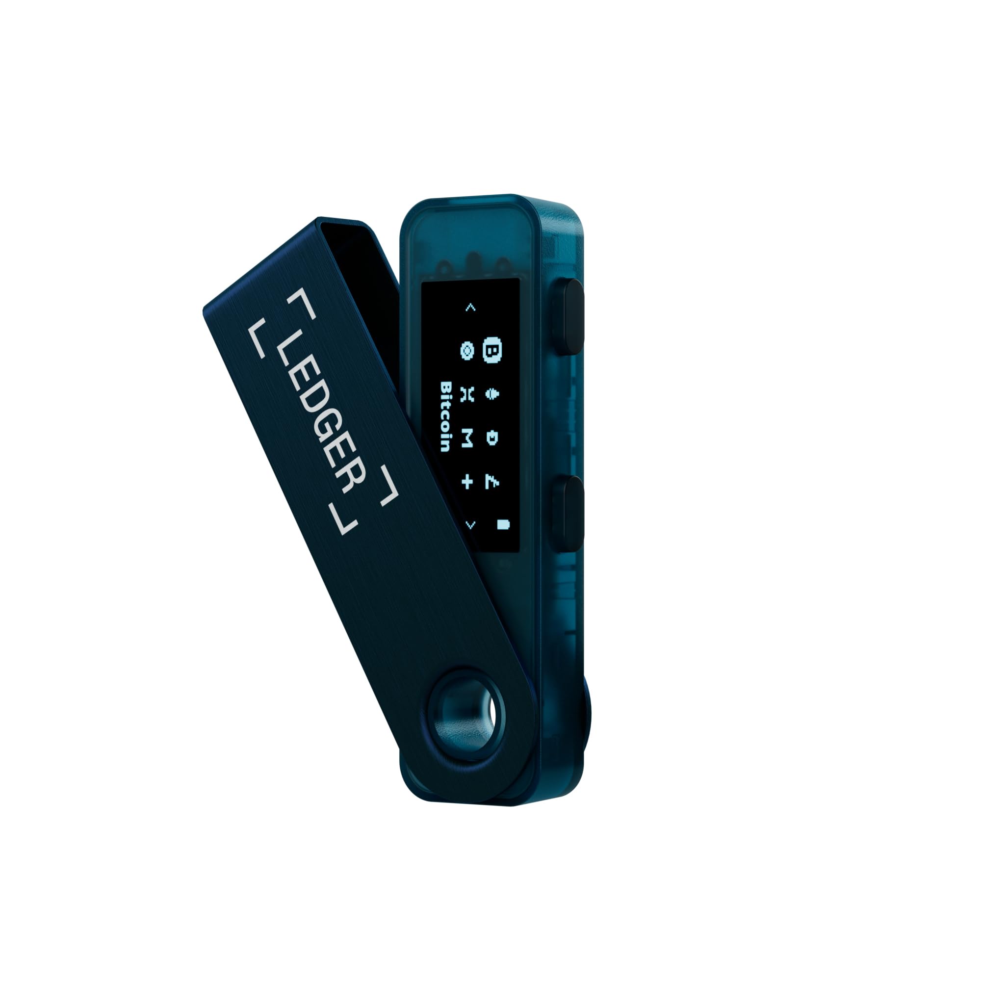 Cartera De Hardware Ledger Nano S Plus Azul Zafiro - Venta Internacional.
