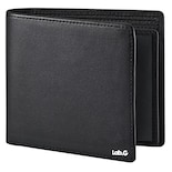 Cartera Para Hombre Lab.g Billetera Genuina Monederos Negro