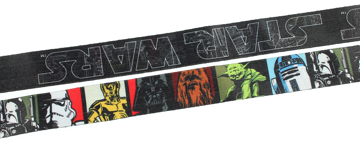 Foto 3 pulgar | Llavero Con Cordón Para Identificación De Star Wars Con Varios Personajes - Venta Internacional.