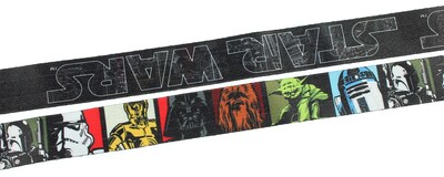 Foto 2 | Llavero Con Cordón Para Identificación De Star Wars Con Varios Personajes - Venta Internacional.