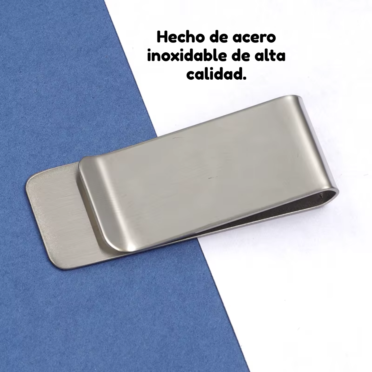 Foto 5 pulgar | Clip Sujeta Billetes Cartera Metal Inoxidable Tarjeta