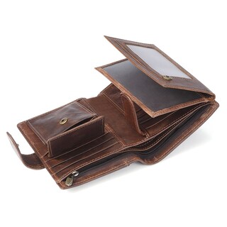 Foto 5 | Cartera Zccmwx Doka Crazy Horse Leather Para Hombre - Venta Internacional.