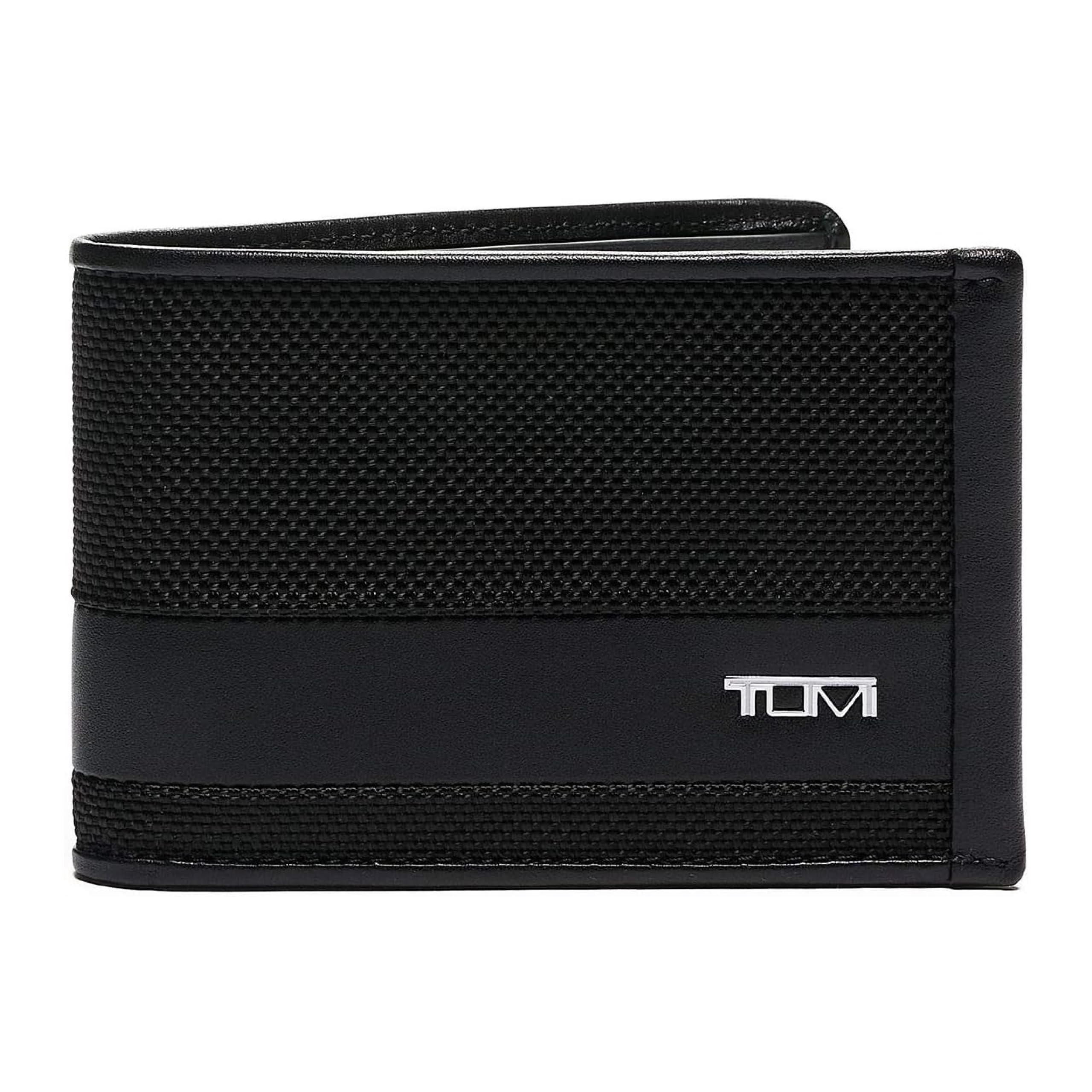 Foto 2 pulgar | Billetera Tumi Alpha Slim De Nailon Balístico Con Pliegue Único, Negra - Venta Internacional.