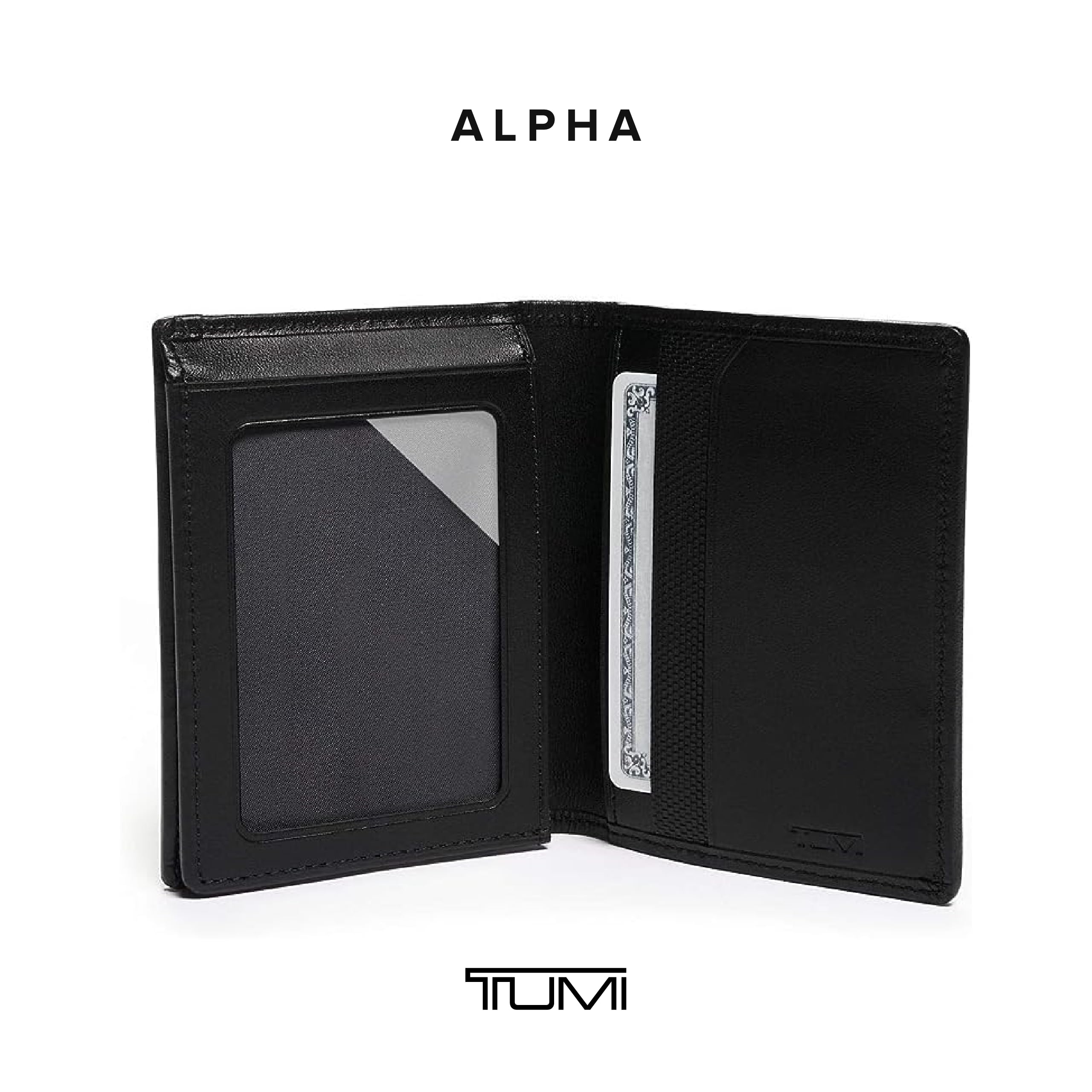 Foto 8 pulgar | Cartera Tumi Alpha, Plegable En L, Delgada, Doble, De Nailon Balístico, Negra - Venta Internacional.