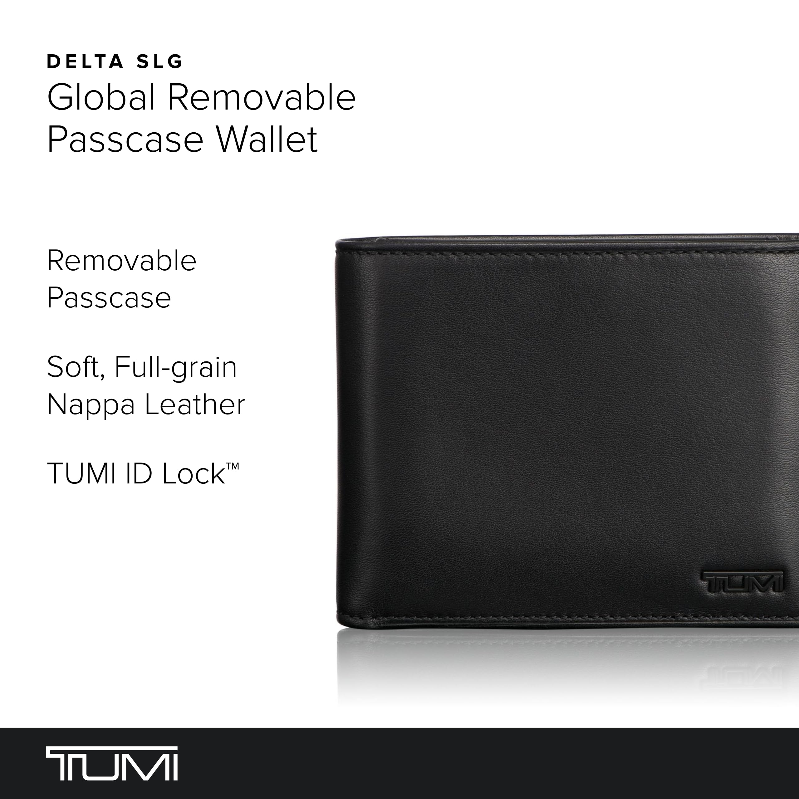 Foto 3 pulgar | Billetera Tumi Delta Global Funda Extraíble De Piel Rfid - Venta Internacional.