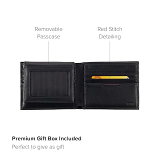 Foto 3 | Billetera Tumi Delta Global Funda Extraíble De Piel Rfid - Venta Internacional.