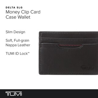 Foto 2 | Funda Tipo Cartera Tumi Delta Money Con Clip Para Tarjetas De Piel Con Bloqueo Rfid - Venta Internacional.