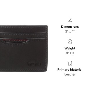 Foto 7 | Funda Tipo Cartera Tumi Delta Money Con Clip Para Tarjetas De Piel Con Bloqueo Rfid - Venta Internacional.