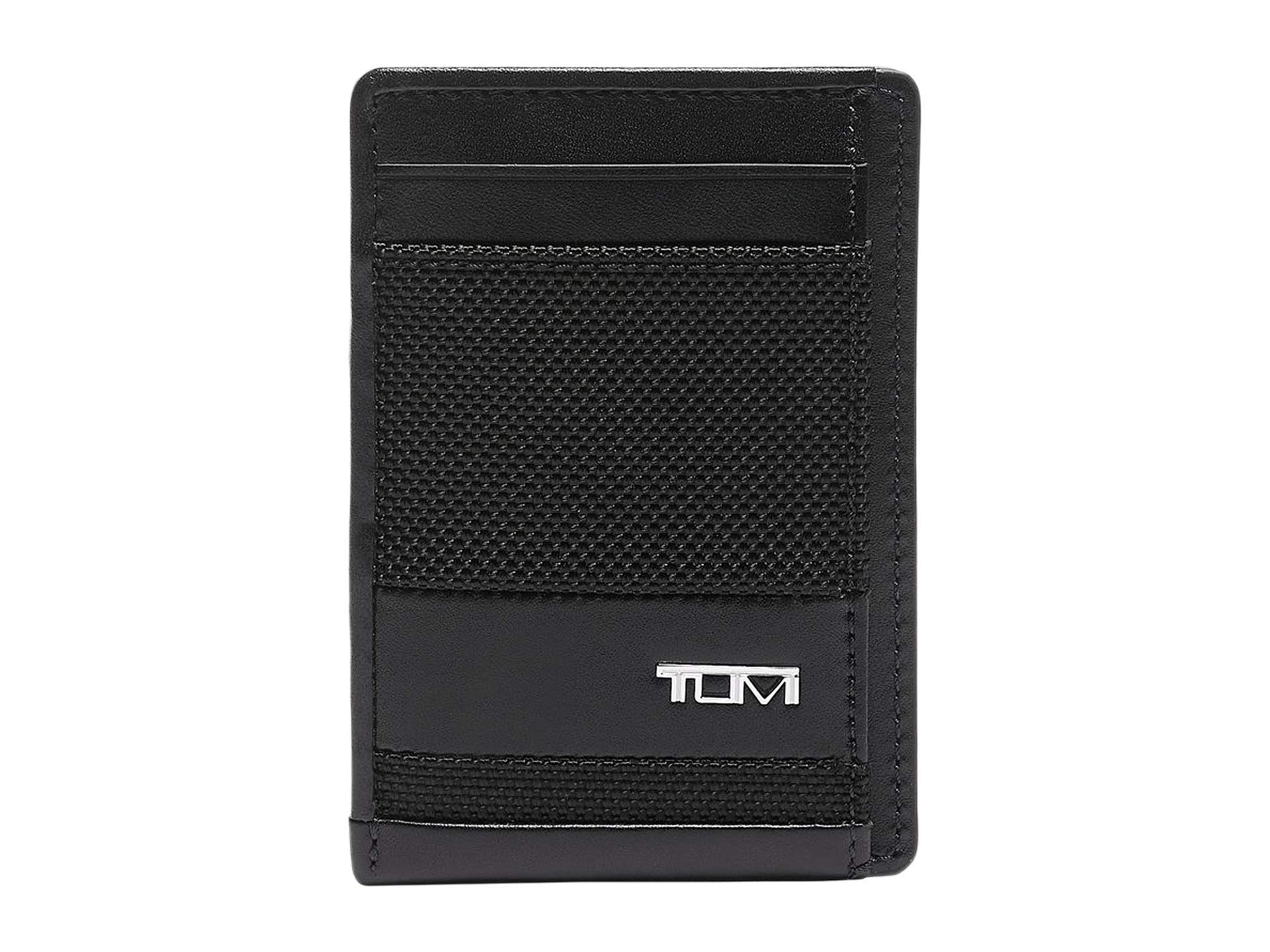 Foto 5 pulgar | Funda Para Tarjetas De Crédito Tumi Alpha Money Clip, Negra - Venta Internacional.