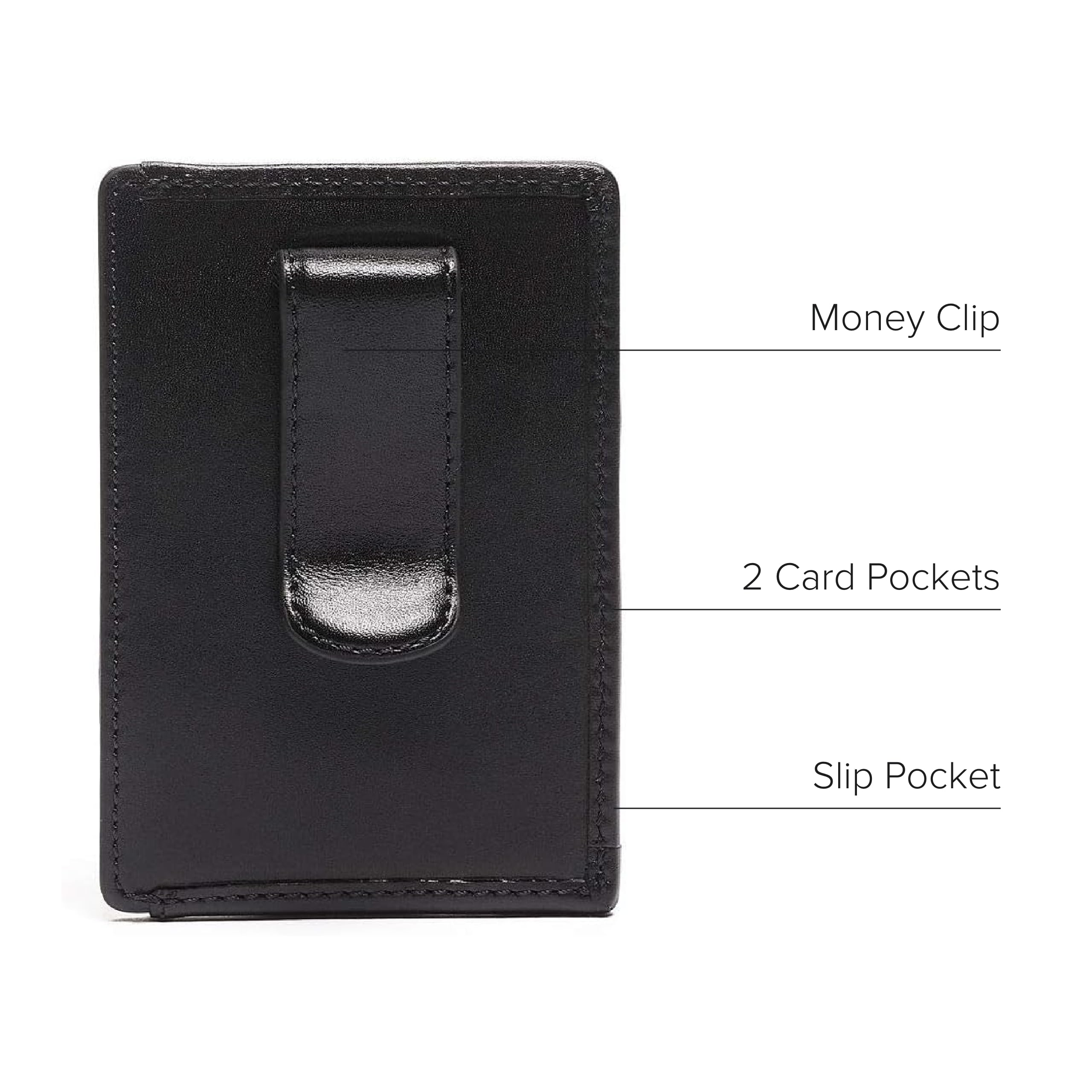 Foto 6 pulgar | Funda Para Tarjetas De Crédito Tumi Alpha Money Clip, Negra - Venta Internacional.