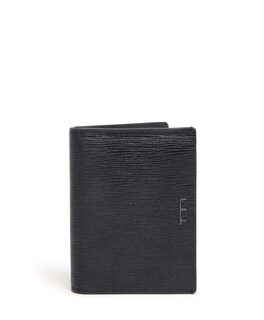 Foto 1 | Tarjetero Tumi Nassau De Piel De Napa Con Pliegue En L, Color Negro - Venta Internacional.