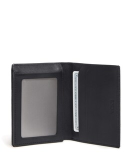 Foto 3 | Tarjetero Tumi Nassau De Piel De Napa Con Pliegue En L, Color Negro - Venta Internacional.