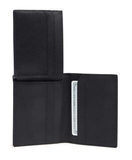 Foto 5 | Tarjetero Tumi Nassau De Piel De Napa Con Pliegue En L, Color Negro - Venta Internacional.