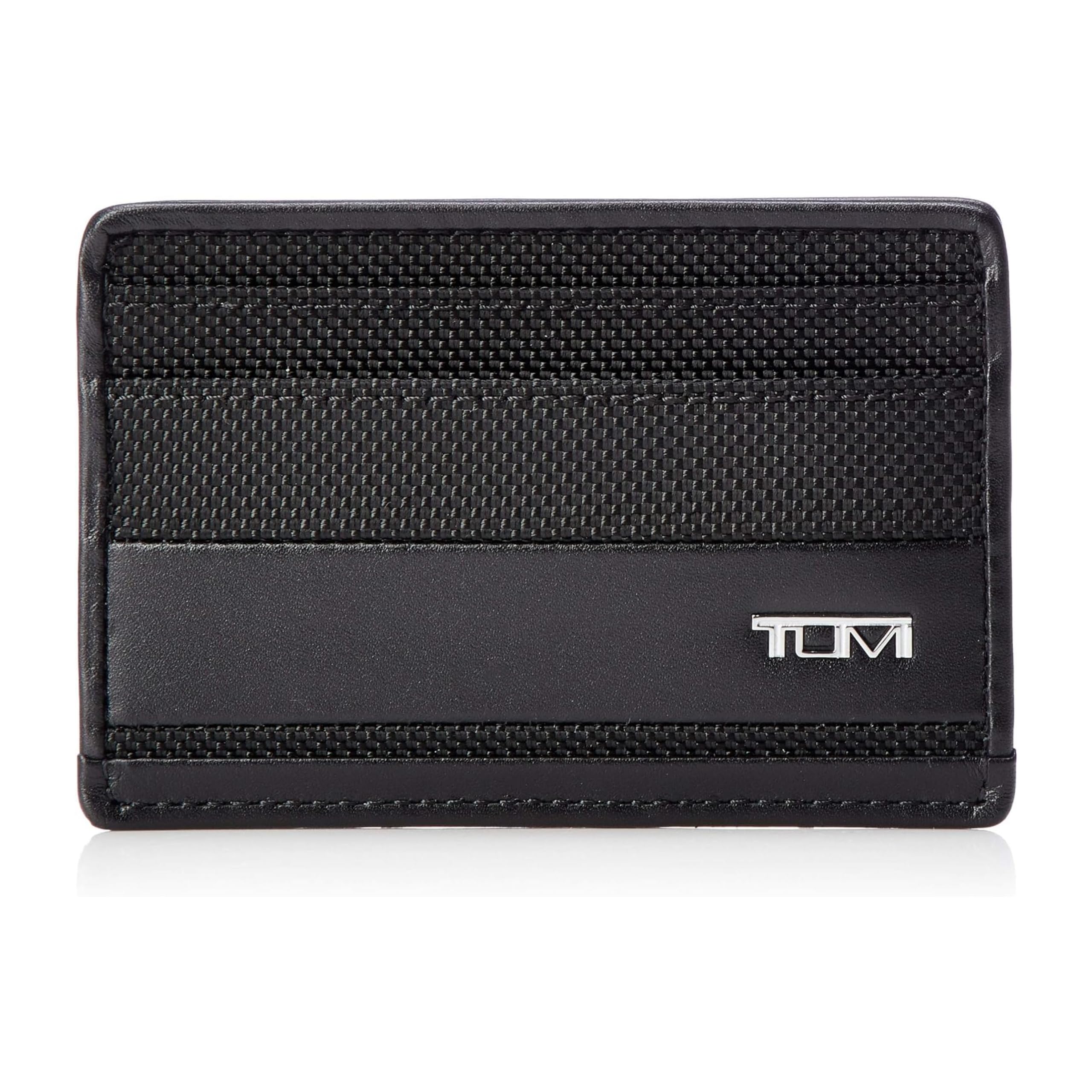Foto 1 | Tarjetero Delgado Para Tarjetas Tumi Alpha, Tamaño Cartera Delgada, Color Negro - Venta Internacional.