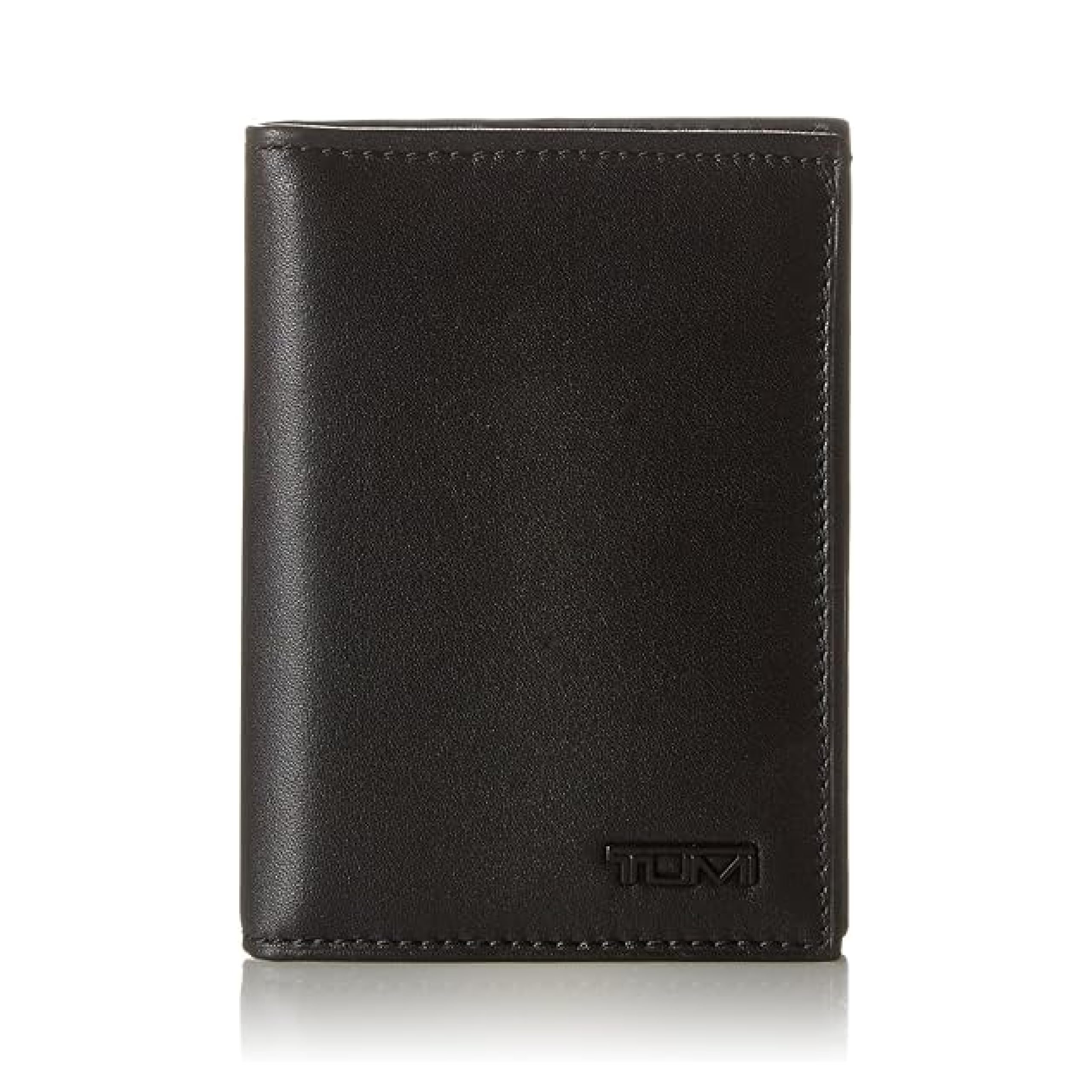 Foto 2 pulgar | Cartera Tumi Delta Con Cierre Rfid Plegable En L, Delgado, Plegable, De Piel Negra - Venta Internacional.
