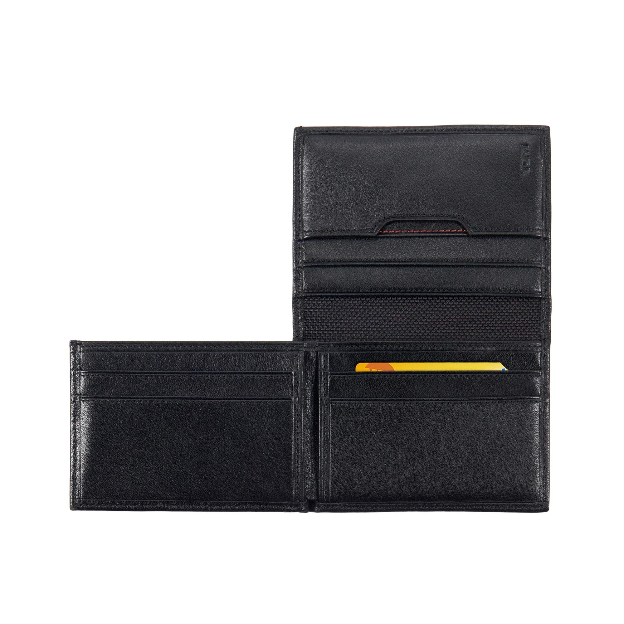 Foto 5 pulgar | Cartera Tumi Delta Con Cierre Rfid Plegable En L, Delgado, Plegable, De Piel Negra - Venta Internacional.