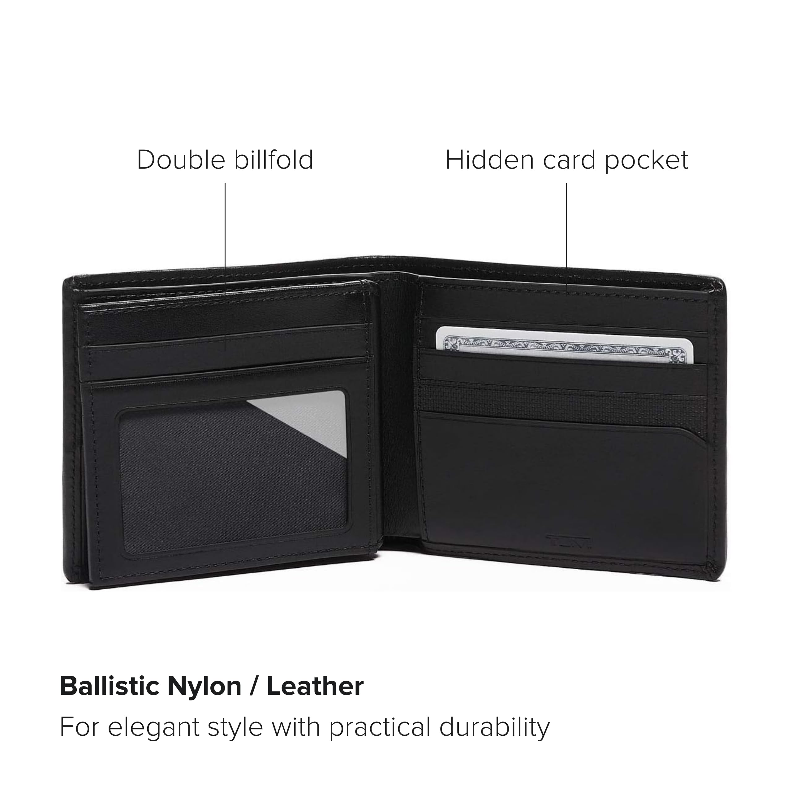 Foto 3 | Wallet Tumi Alpha Global Center - Funda Plegable Para Hombre, Color Negro - Venta Internacional.