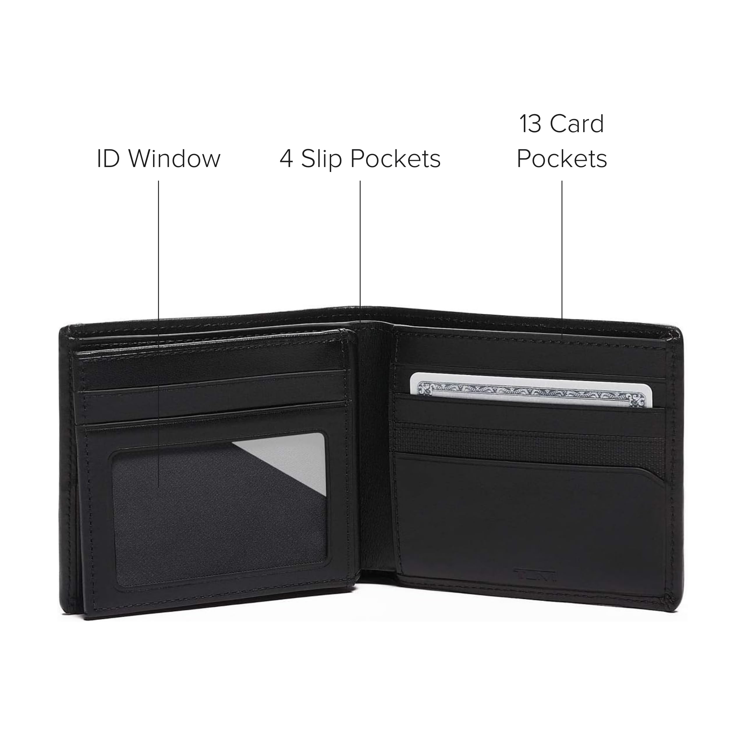 Foto 4 | Wallet Tumi Alpha Global Center - Funda Plegable Para Hombre, Color Negro - Venta Internacional.
