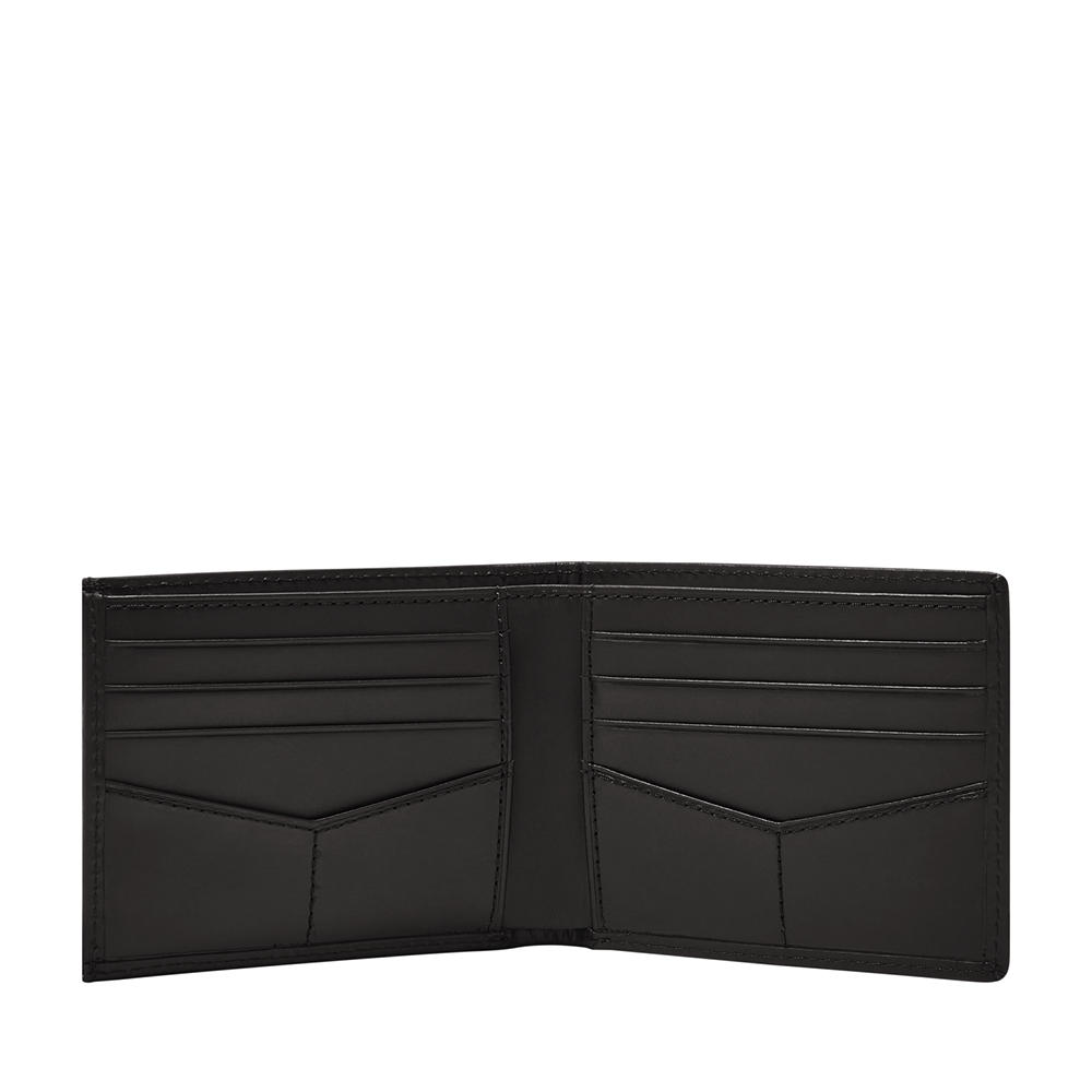 Foto 3 pulgar | Cartera Fossil Ml3685001 Color Negra De Piel Para Hombre