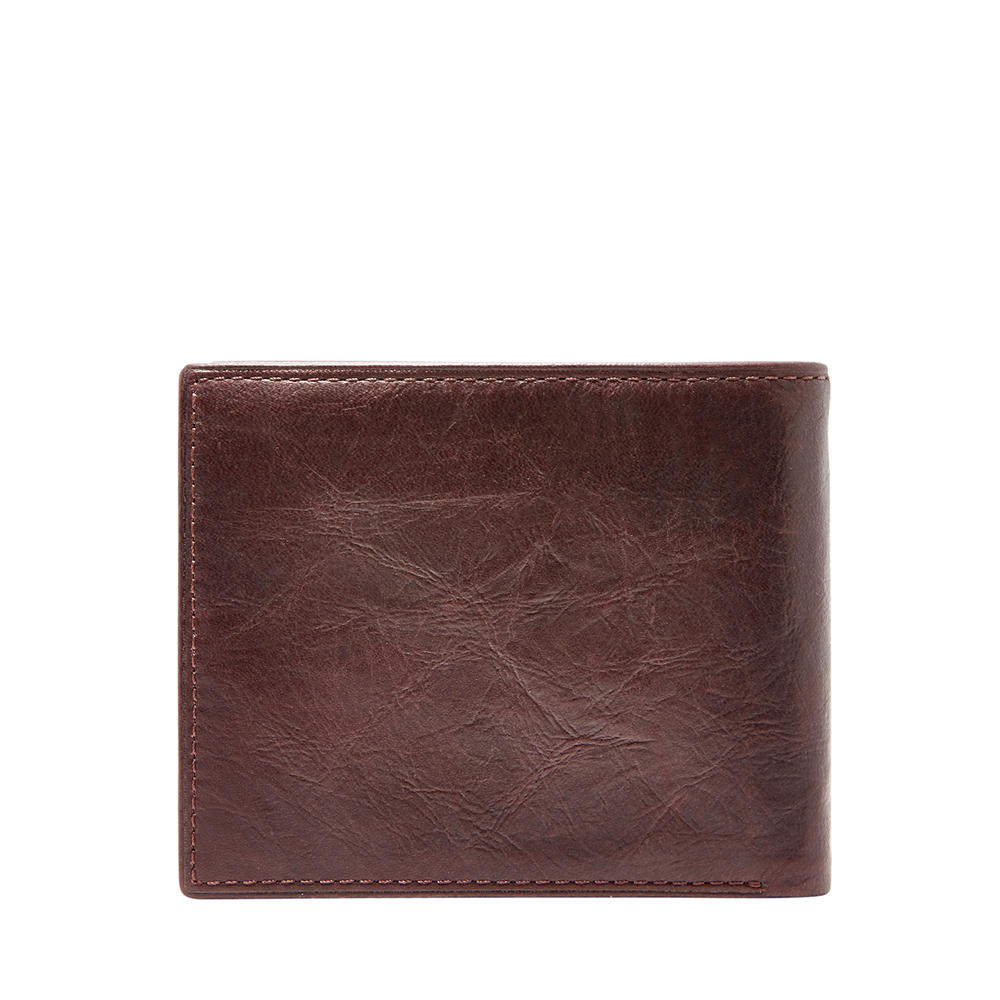 Foto 4 | Cartera Fossil Ml3784200 Color Café De Piel Para Hombre
