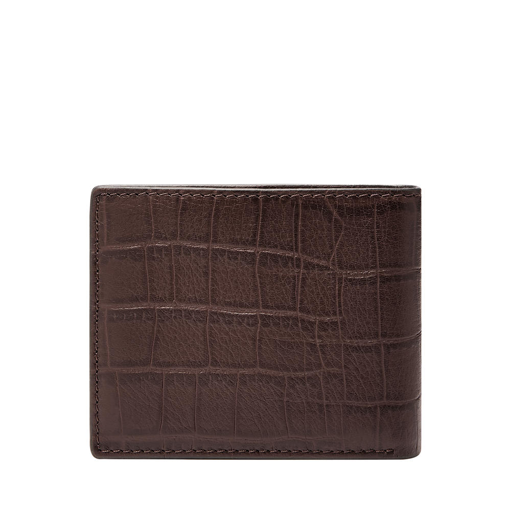Foto 5 pulgar | Cartera Fossil Ml4686204 Color Marrón De Piel Para Hombre