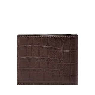 Foto 4 | Cartera Fossil Ml4686204 Color Marrón De Piel Para Hombre
