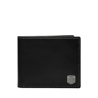 Foto 1 | Cartera Fossil Ml4647001 Color Negra De Piel Para Hombre