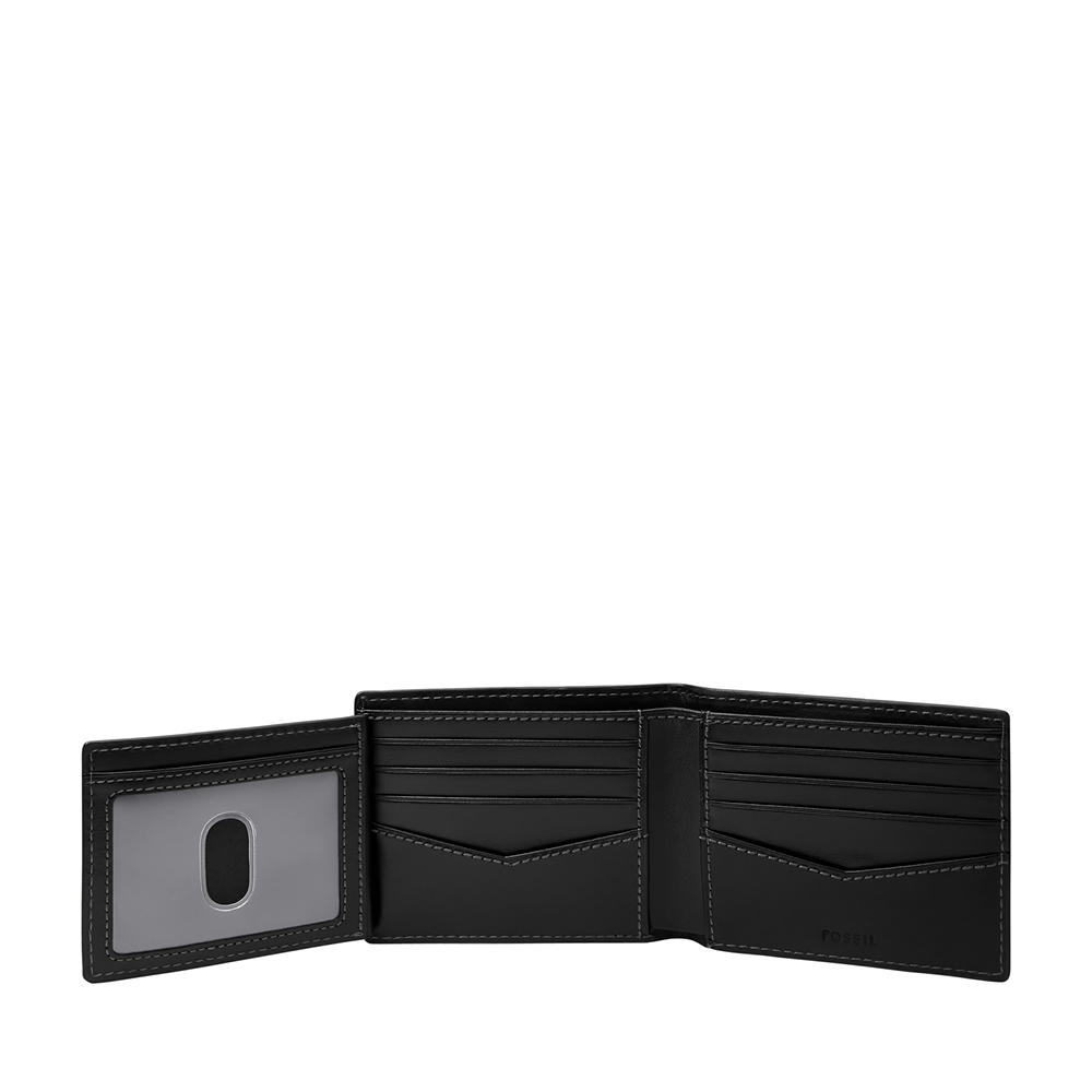Foto 4 pulgar | Cartera Fossil Ml4647001 Color Negra De Piel Para Hombre