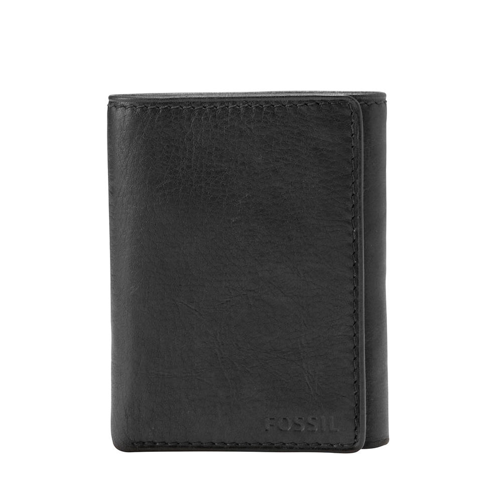 Foto 2 pulgar | Cartera Fossil Ml3289001 Color Negra De Piel Para Hombre
