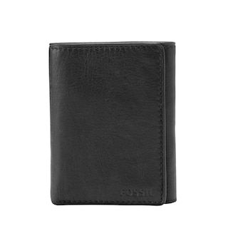 Foto 1 | Cartera Fossil Ml3289001 Color Negra De Piel Para Hombre