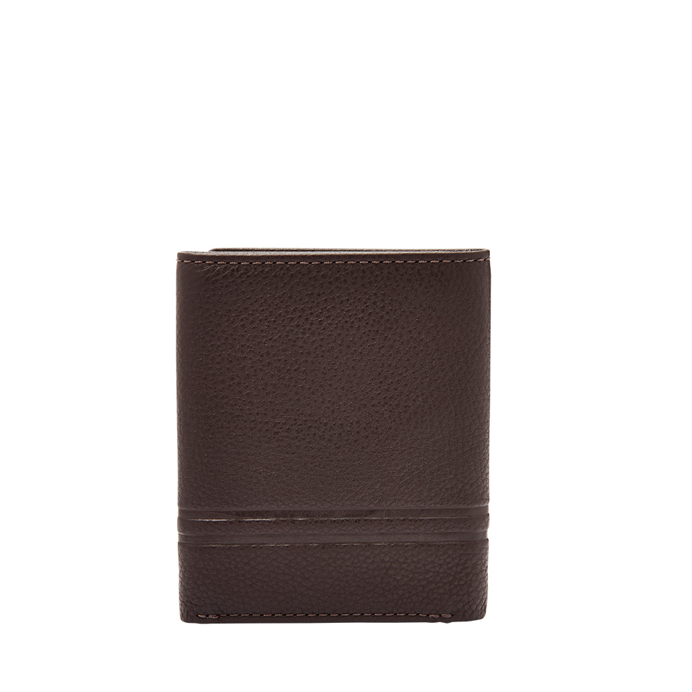 Foto 4 pulgar | Cartera Fossil Ml4006201 Color Café De Piel Para Hombre