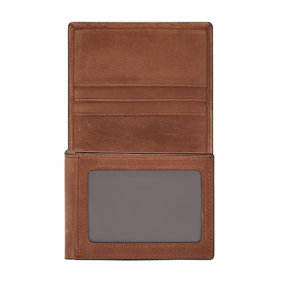 Foto 4 pulgar | Cartera Fossil Ml3700200 Color Café De Piel Para Hombre