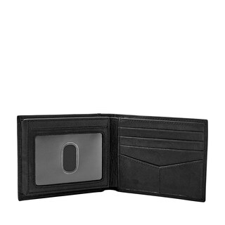 Foto 2 | Cartera Fossil Ml3784001 Color Negra De Piel Para Hombre
