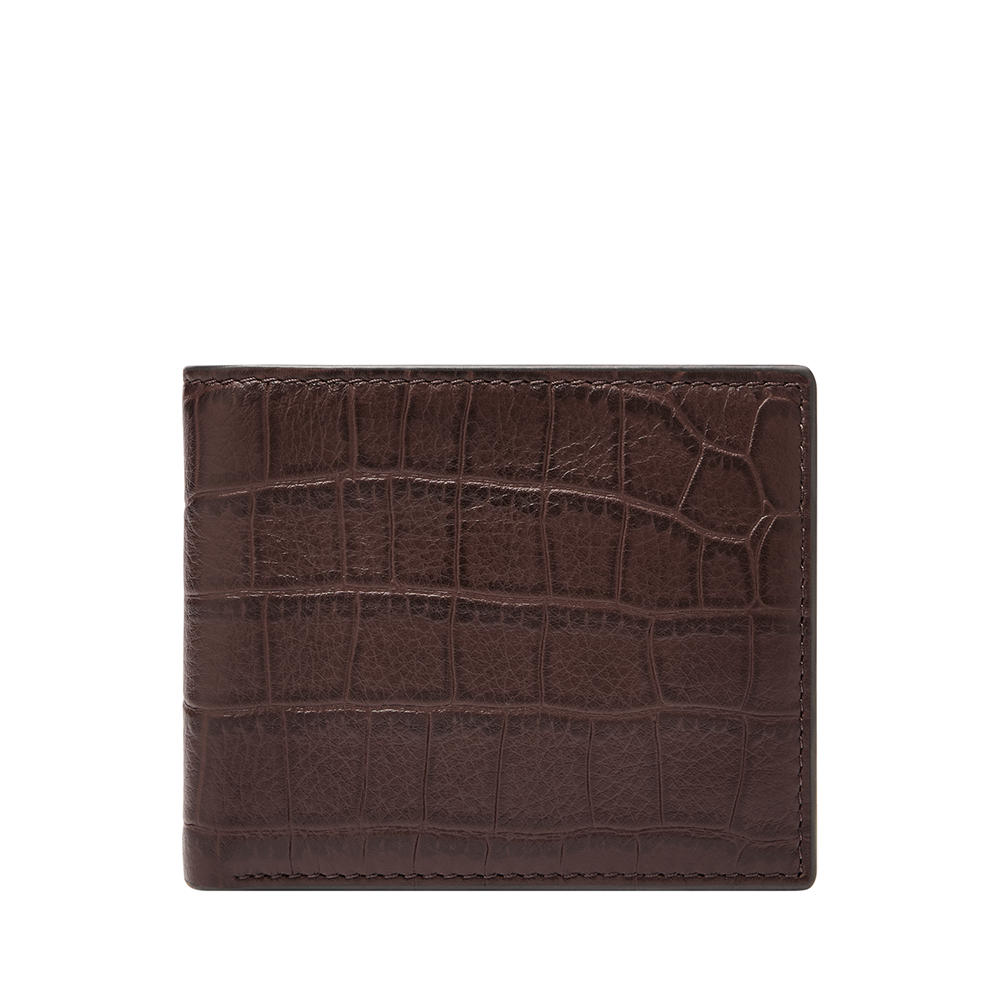 Foto 2 pulgar | Cartera Fossil Ml4687204 Color Marrón De Piel Para Hombre