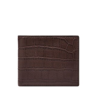Foto 1 | Cartera Fossil Ml4687204 Color Marrón De Piel Para Hombre