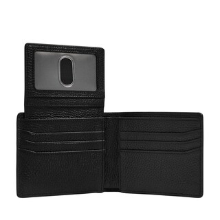 Foto 3 | Cartera Fossil Ml4673001 Color Negra De Piel Para Hombre