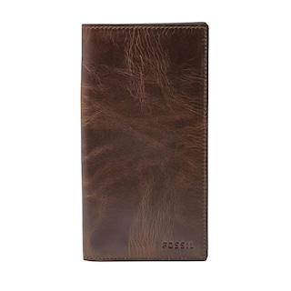 Foto 1 | Cartera Fossil Ml3683201 Color Marrón De Piel Para Hombre