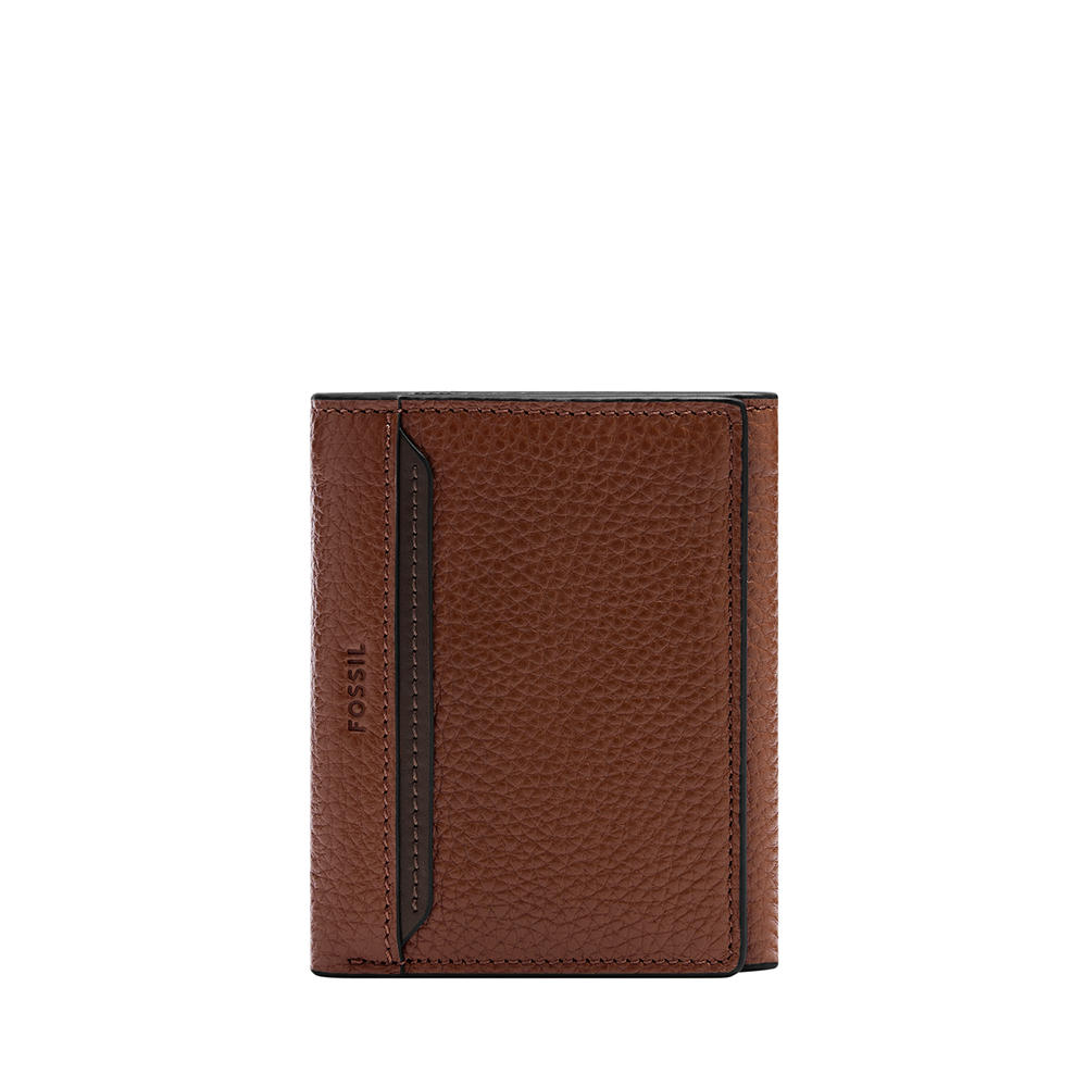 Foto 2 pulgar | Cartera Fossil Ml4682210 Color Café De Piel Para Hombre