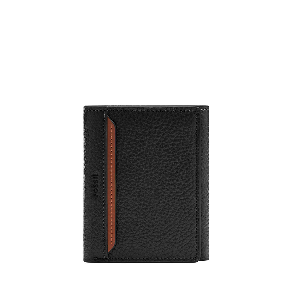 Foto 2 pulgar | Cartera Fossil Ml4682001 Color Negra De Piel Para Hombre
