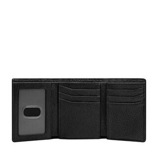 Foto 2 | Cartera Fossil Ml4682001 Color Negra De Piel Para Hombre