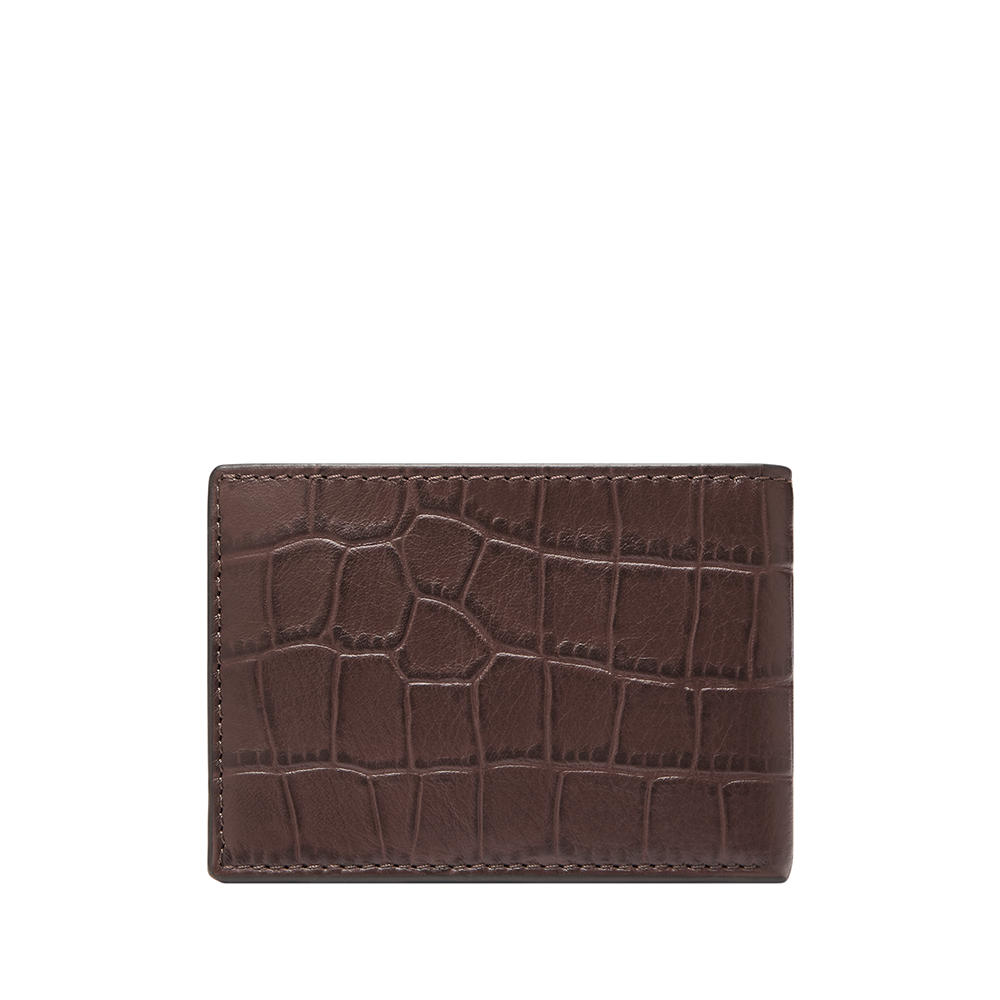 Foto 4 pulgar | Cartera Fossil Ml4688204 Color Marrón De Piel Para Hombre