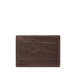 Foto 3 | Cartera Fossil Ml4688204 Color Marrón De Piel Para Hombre